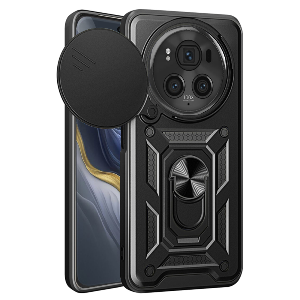 Калъф за Honor Magic6 Pro - Techsuit CamShield Series - Черен
