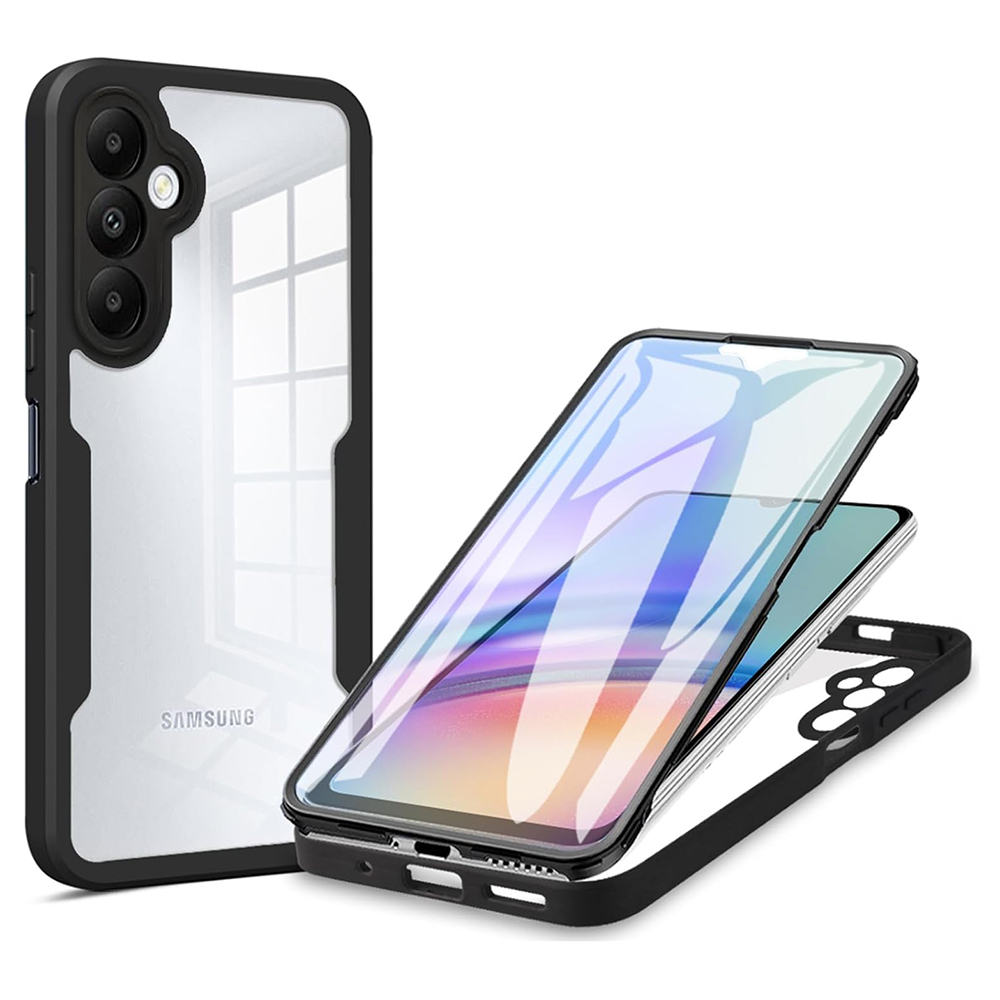 Калъф за Samsung Galaxy A34 5G + Калъф - Techsuit ColorVerse 360 Series - Черен