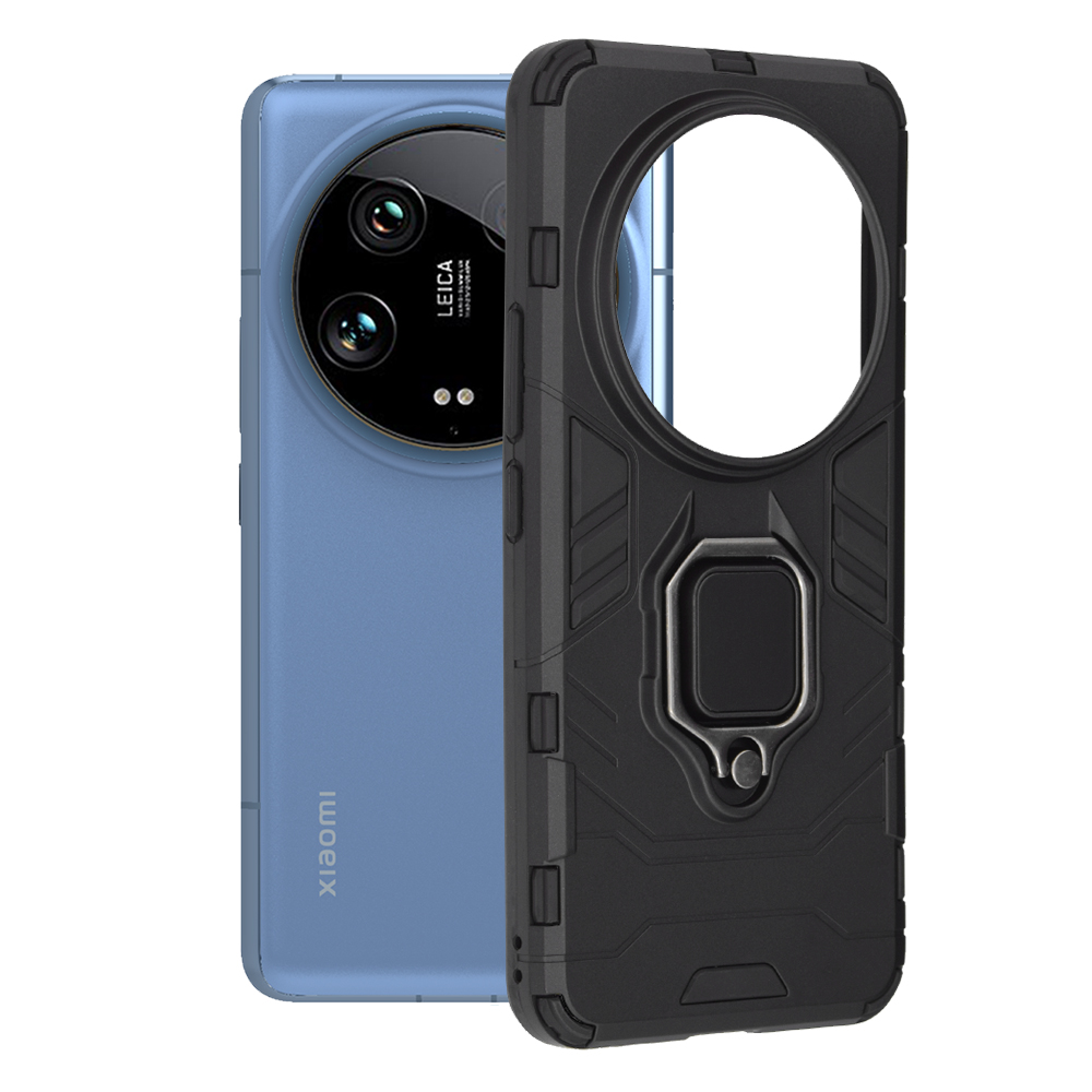 Калъф за Xiaomi 14 Ultra - Techsuit Silicone Shield - Черен