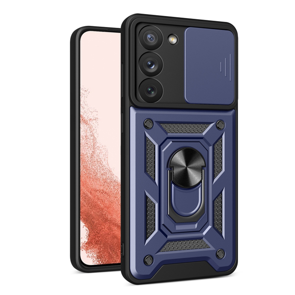 Калъф за Samsung Galaxy S23 Plus - Techsuit CamShield Series - Син