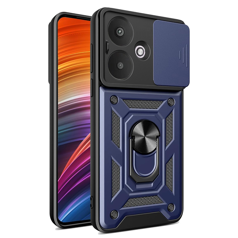Калъф за Xiaomi Redmi 13C 5G - Techsuit CamShield Series - Син