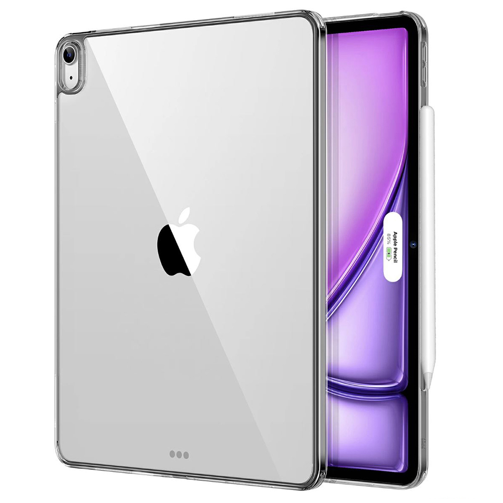 Калъф за iPad Air 13 (2024) / Air 13 (2025) / Air 13 (2026) - ESR Classic Hybrid - Прозрачен Черен
