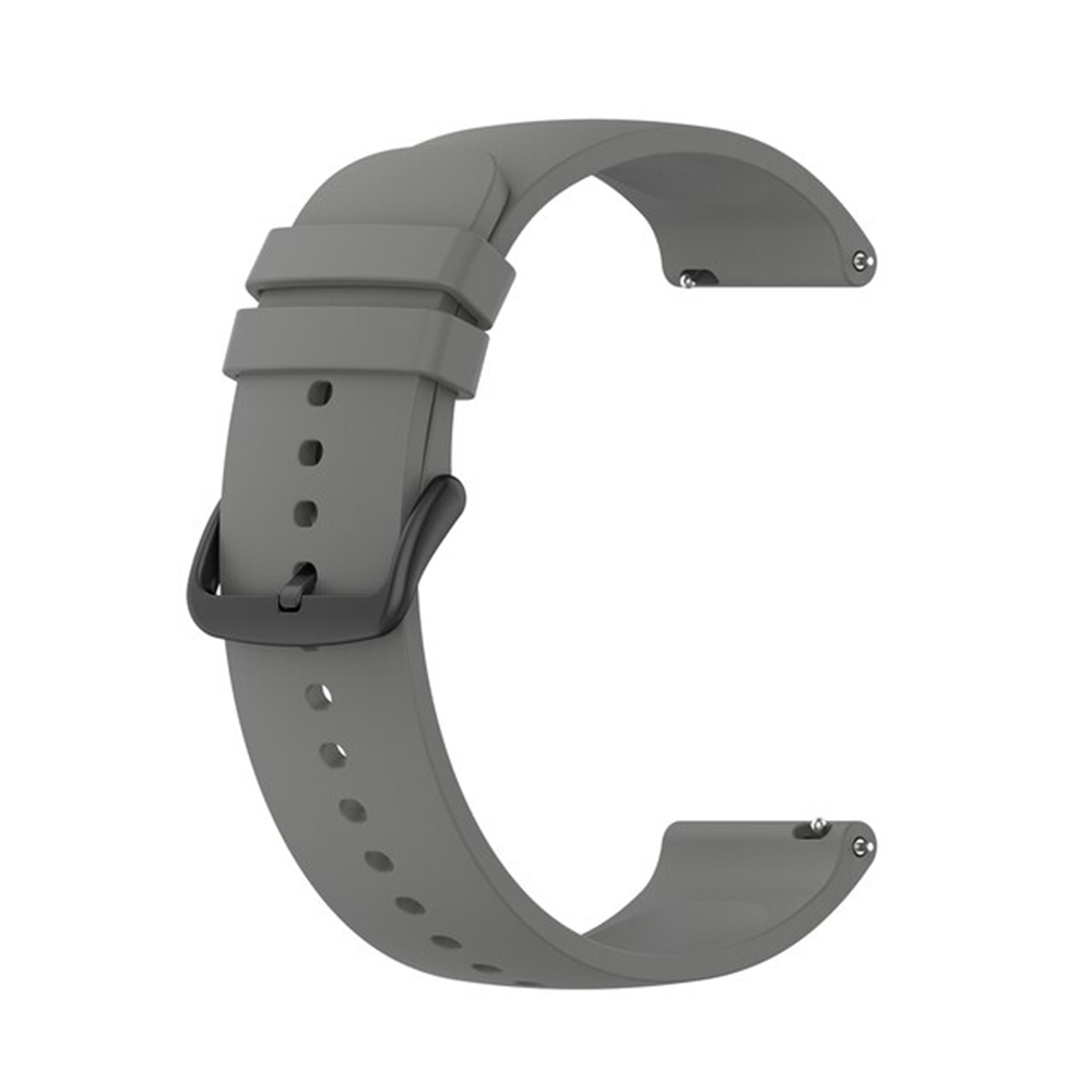 Каишка за часовник за Samsung Galaxy Watch (46 мм) / Gear S3, Huawei Watch GT GT / GT 2 / GT 2e / GT 2 Pro / GT 3 (46 мм) - Techsuit Каишка за часовник 22 мм (W001) - Сив