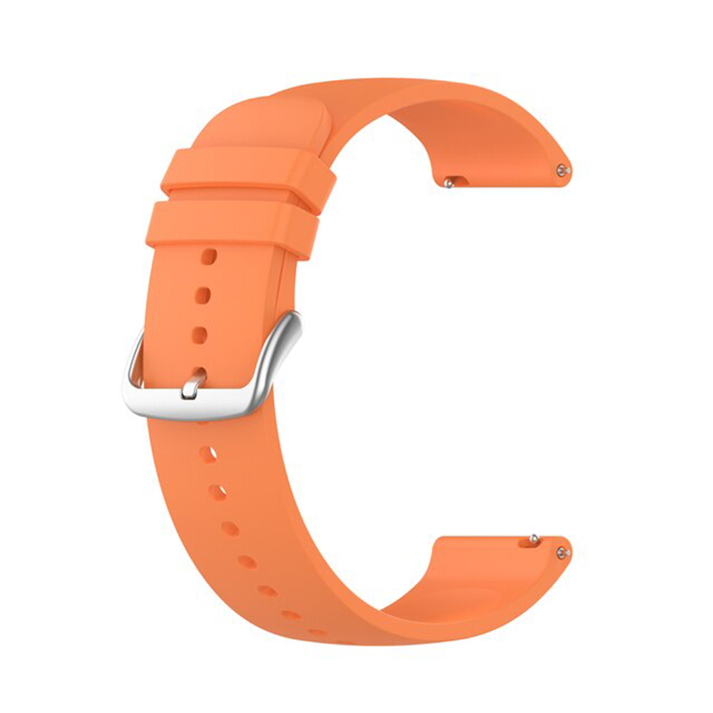 Каишка за часовник за Samsung Galaxy Watch 4/5/Active 2, Huawei Watch GT 3 (42 мм)/GT 3 Pro (43 мм) - Techsuit Каишка за часовник 20 мм (W001) - Оранжев