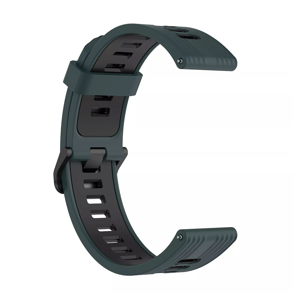Каишка за Huawei Watch GT 2 (46mm)/GT 2 Pro/GT 3 Pro (46mm)/Ultimate, Xiaomi Watch S1 - Techsuit Watchband 22mm (W002) - Зелен