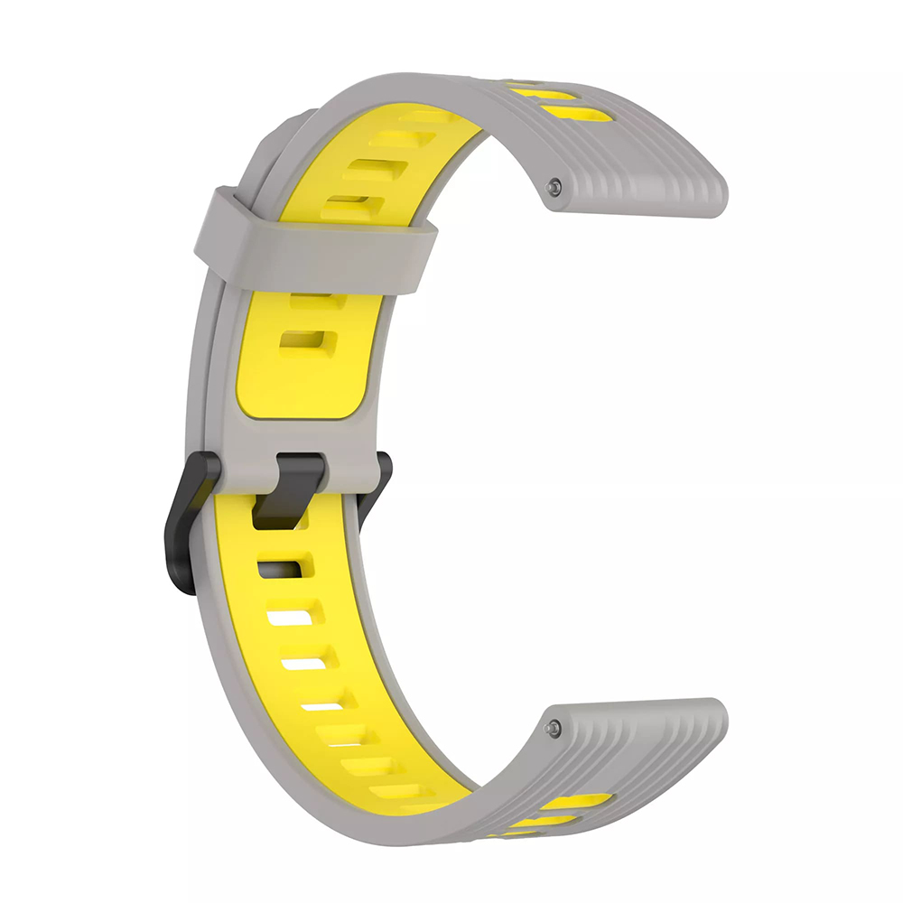 Каишка за часовник за Huawei Watch GT 2 (46 мм)/GT 2 Pro/GT 3 Pro (46 мм)/Ultimate, Xiaomi Watch S1 - Techsuit Каишка за часовник 22 мм (W002) - Сив