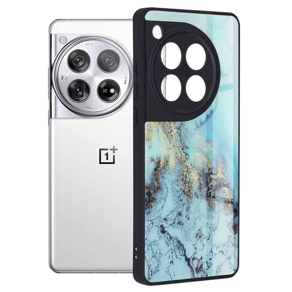 Калъф за OnePlus 12 - Techsuit Glaze Series - Син Ocean