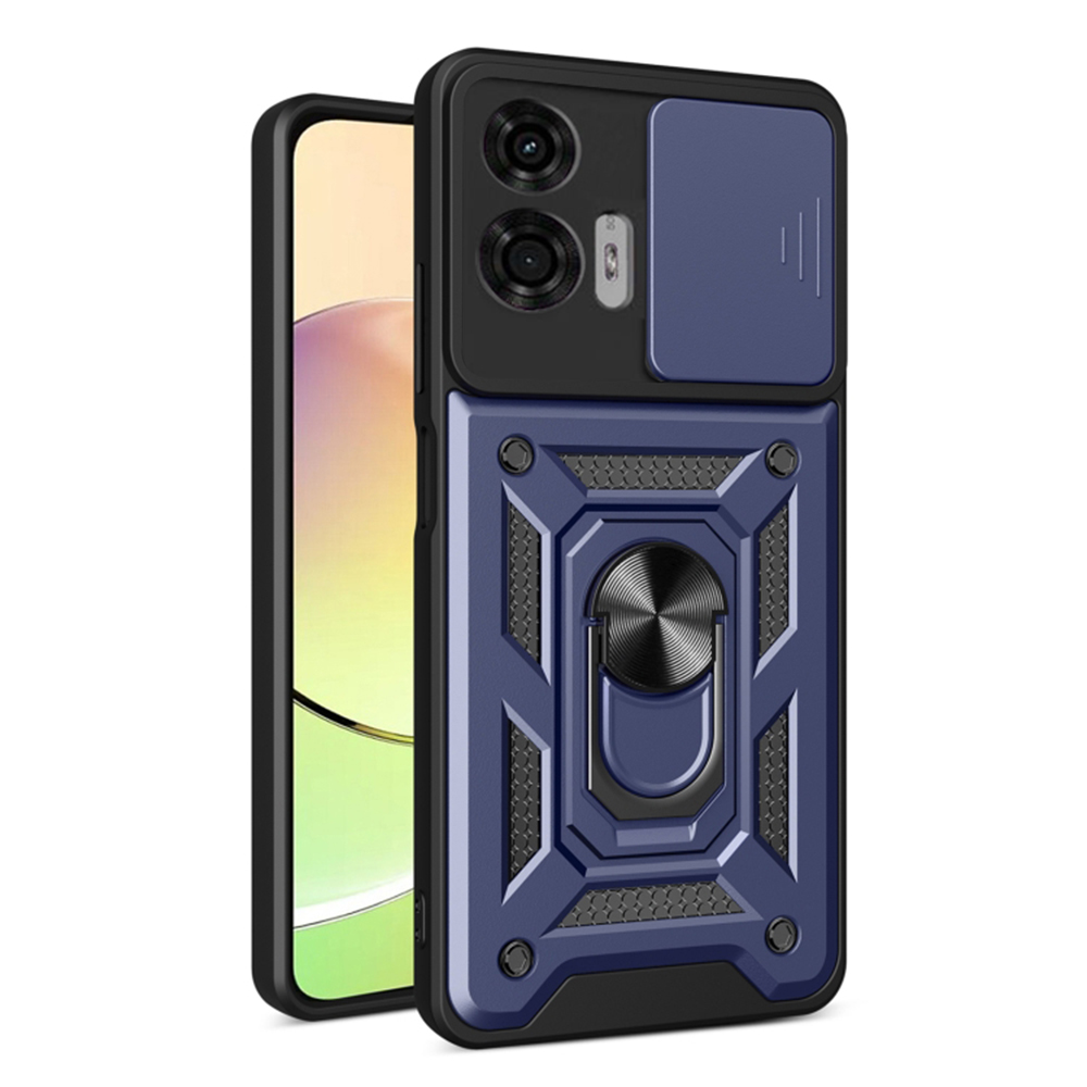 Калъф за Motorola Moto G24 Power - Techsuit CamShield Series - Син