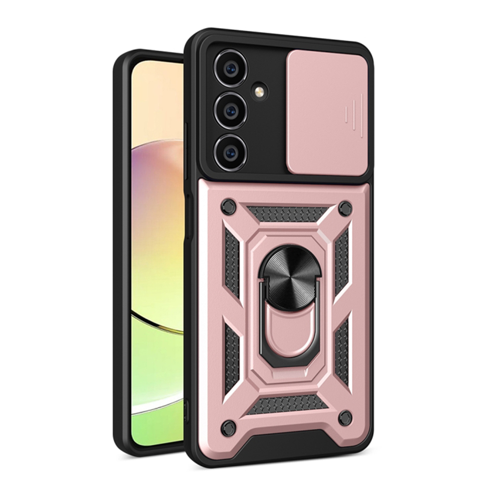 Калъф за Samsung Galaxy M55 - Techsuit CamShield Series - Розово злато