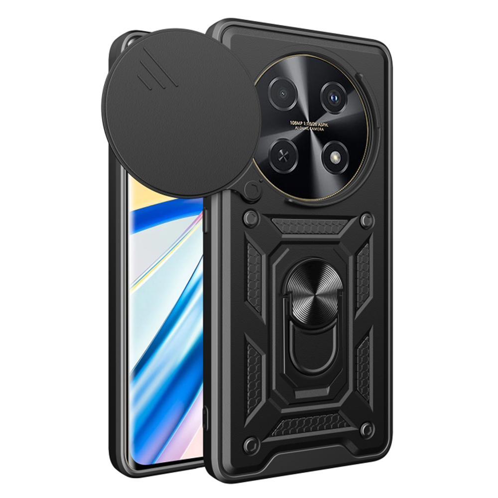 Калъф за Huawei nova 12i / 13i - Techsuit CamShield Series - Черен