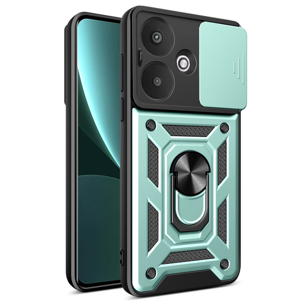 Калъф за Xiaomi Redmi 13C 5G - Techsuit CamShield Series - Зелен