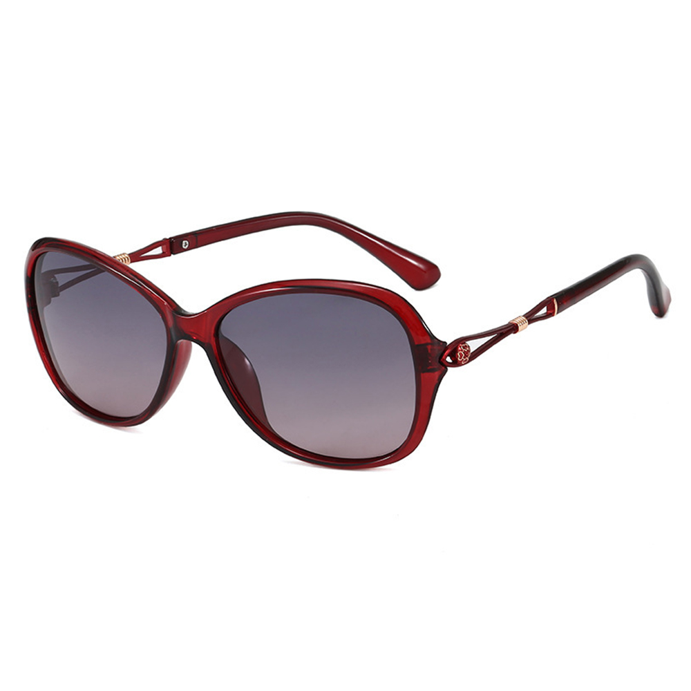 Слънчеви очила - Techsuit Polarized PC (2301-C3) - винено червено