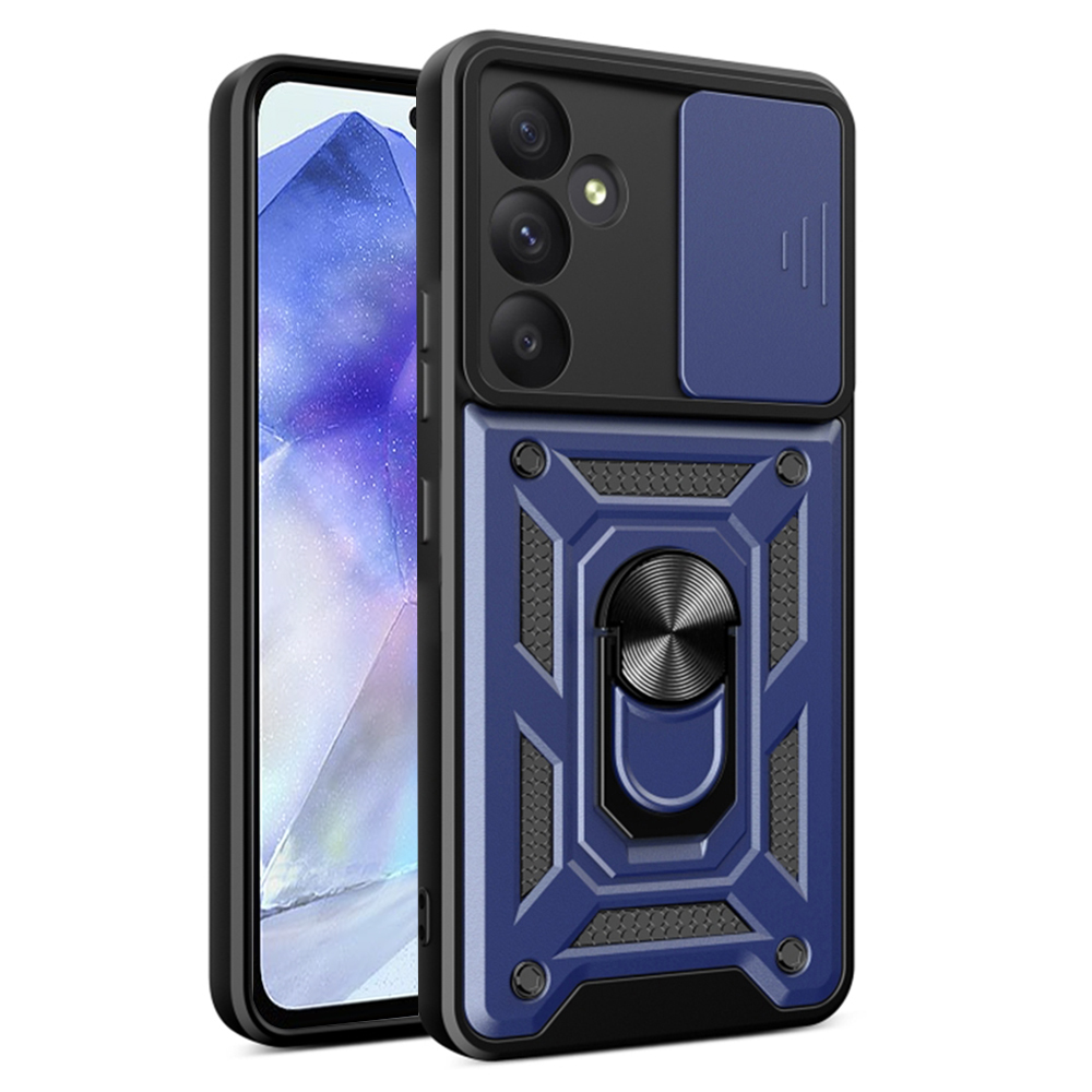 Калъф за Samsung Galaxy A55 5G - Techsuit CamShield Series - Син
