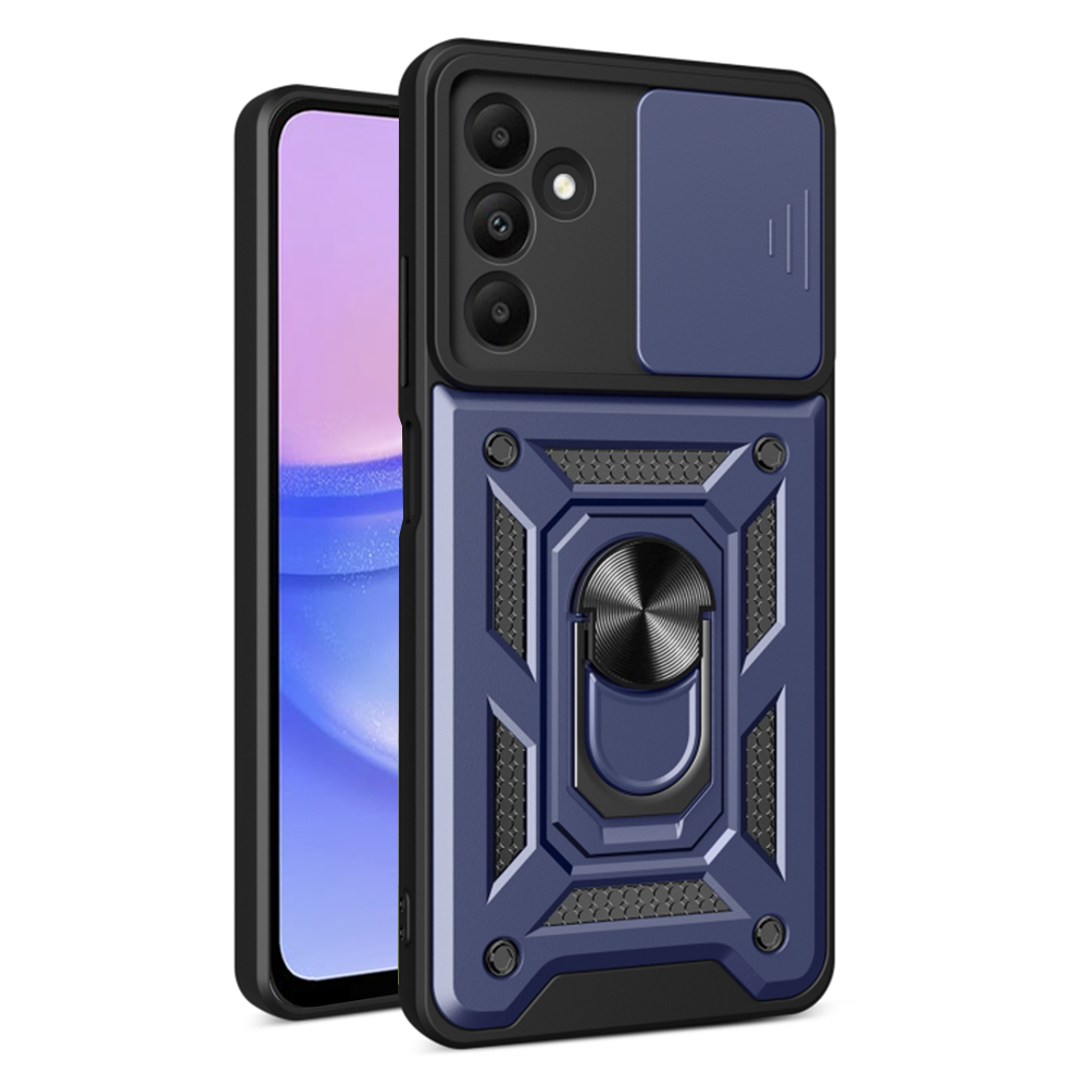 Калъф за Samsung Galaxy A15 4G / A15 5G - Techsuit CamShield Series - Син