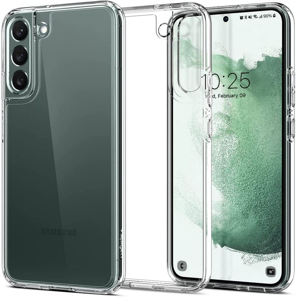 Калъф за Samsung Galaxy S22 5G - Spigen Ultra Hybrid (ACS03988) - Crystal Прозрачен