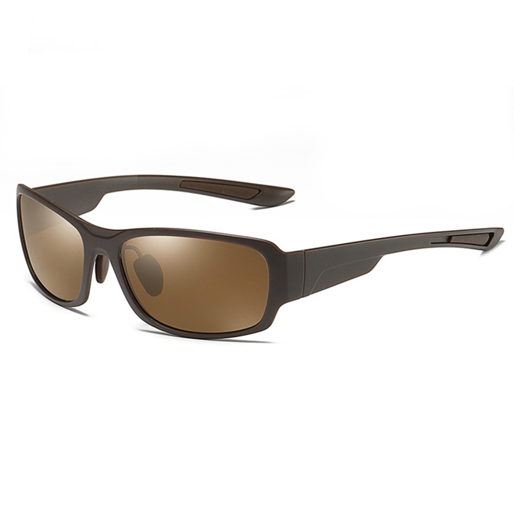 Слънчеви очила - Techsuit Polarized TR90 (MM108) - Кафяви