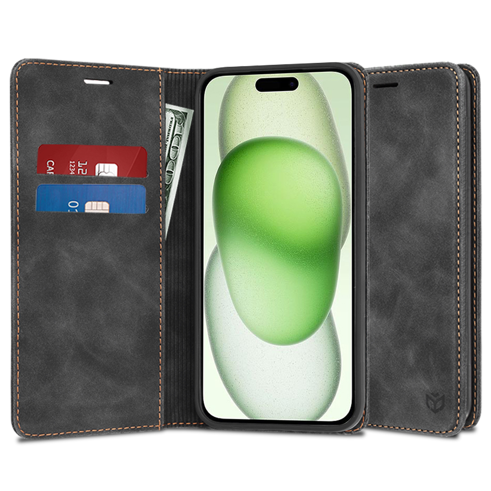 Калъф за iPhone 15 Plus - Techsuit Confy Cover - Черен