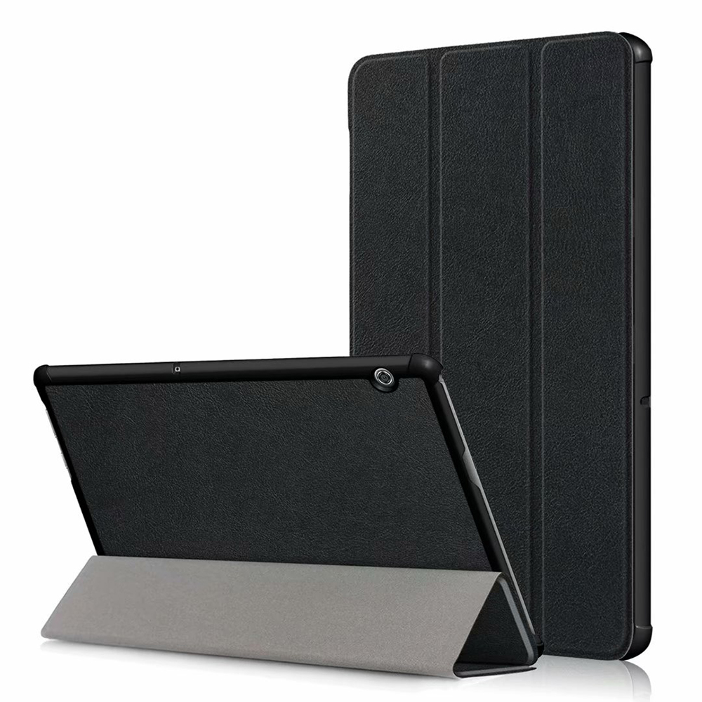 Калъф за Huawei Mediapad T5 10.1 2018 W09/W19/L03/L09 - Techsuit FoldPro - Черен