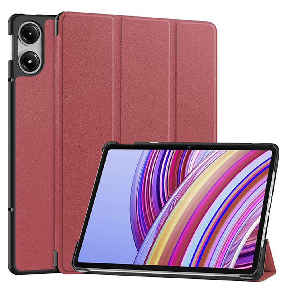 Калъф за Xiaomi Redmi Pad Pro / Redmi Pad Pro 5G / Poco Pad - Techsuit FoldPro - Червен