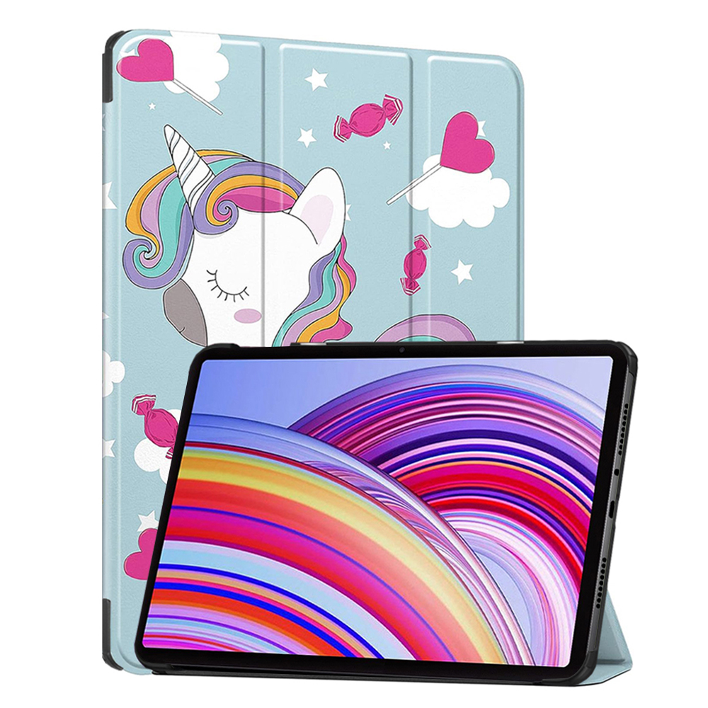 Калъф за Xiaomi Redmi Pad Pro / Redmi Pad Pro 5G / Poco Pad - Techsuit FoldPro - Unicorn