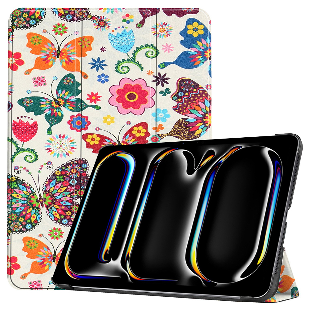 Калъф за iPad Pro 13 (2024) / iPad Pro 13 (2025) - Techsuit FoldPro - Butterfly