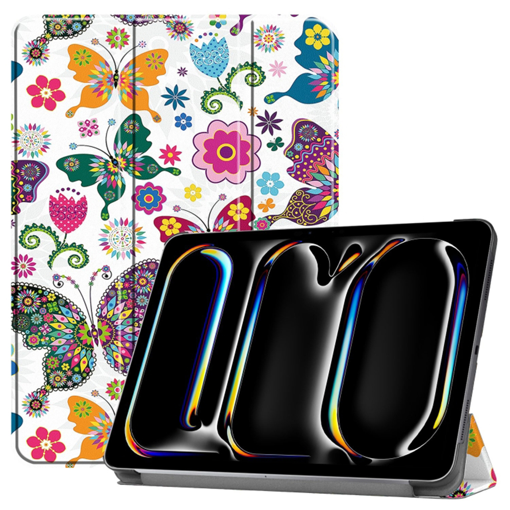 Калъф за iPad Pro 11 (2024) / iPad Pro 11 (2025) - Techsuit FoldPro - Butterfly