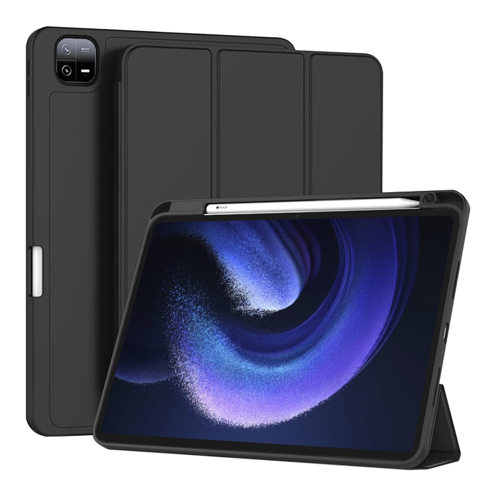 Калъф за Xiaomi Pad 6 / Pad 6 Pro - Techsuit Flex Trifold - Черен