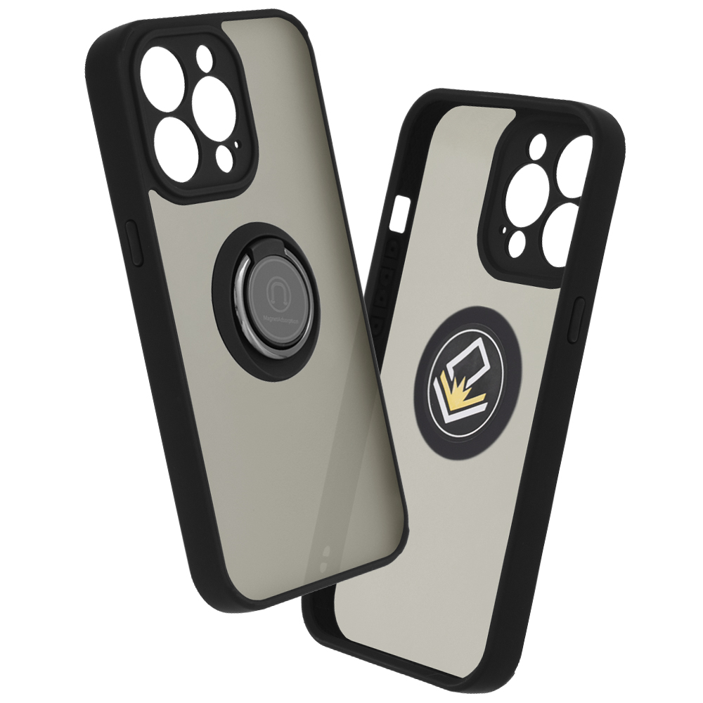 Калъф за iPhone 13 Pro - Techsuit Glinth - Черен