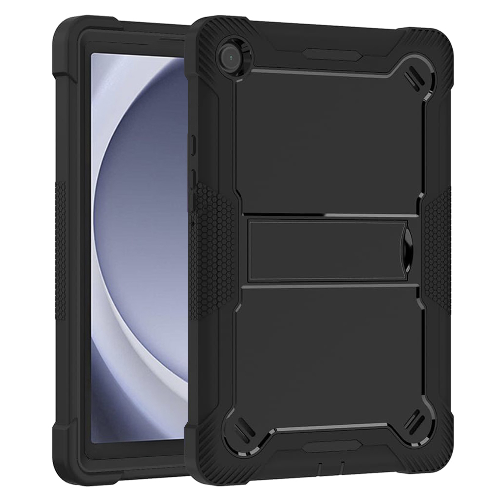 Калъф за Samsung Galaxy Tab A9 + Капак - Techsuit Rugged TabShell - Черен