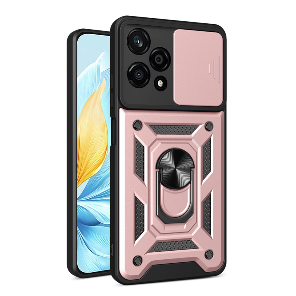 Калъф за Honor 200 Lite - Techsuit CamShield Series - Розово злато