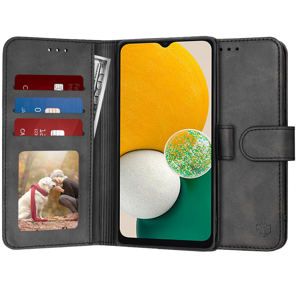 Калъф за Samsung Galaxy A13 5G / A04S - Techsuit Diary Book - Черен