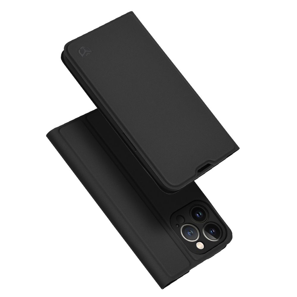 Калъф за iPhone 13 Pro - Techsuit Magskin Book - Черен