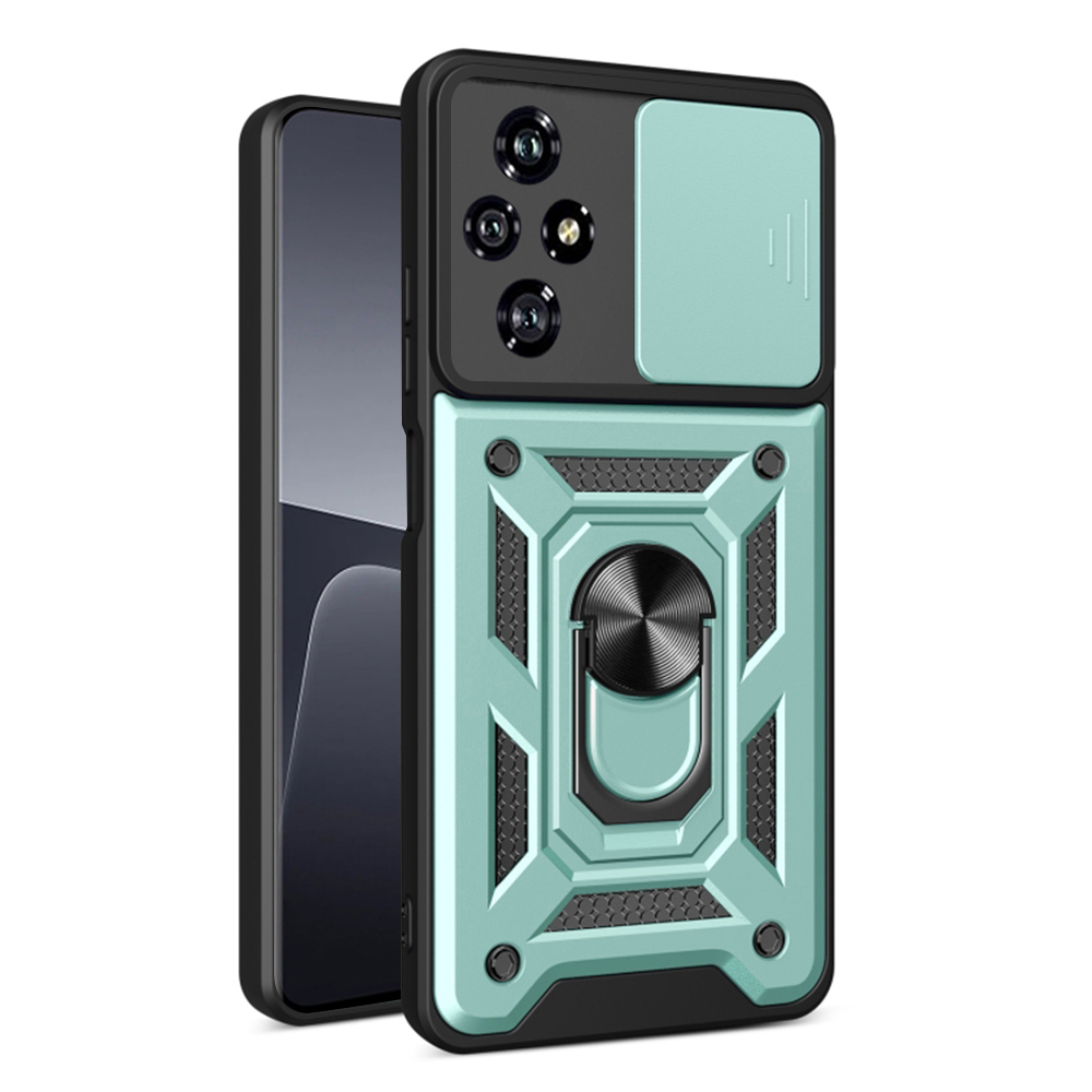 Капак за Honor 200 - Techsuit CamShield Series - Зелен