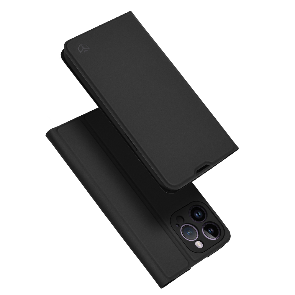 Калъф за iPhone 14 Pro Max - Techsuit Magskin Book - Черен
