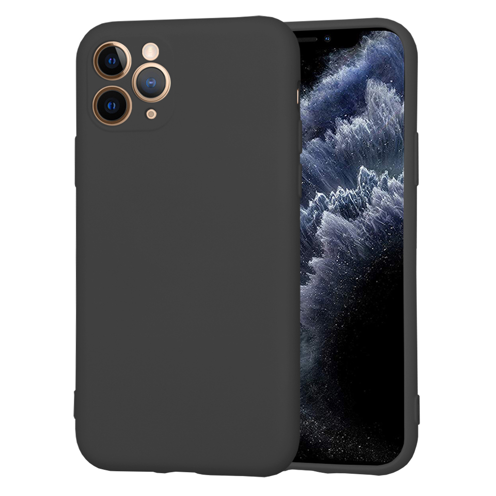 Калъф за iPhone 11 Pro - Techsuit SoftFlex - Черен