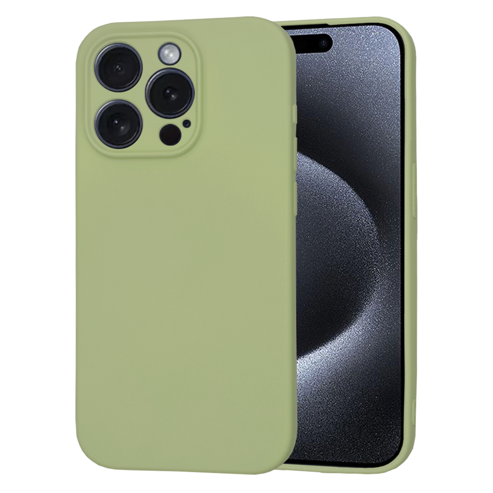 Калъф за iPhone 15 Pro - Techsuit SoftFlex - Matcha