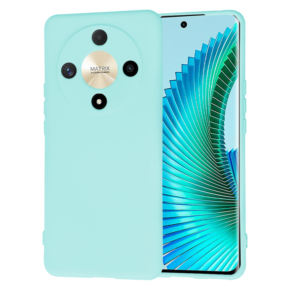 Калъф за Honor Magic6 Lite - Techsuit SoftFlex - Sea Син