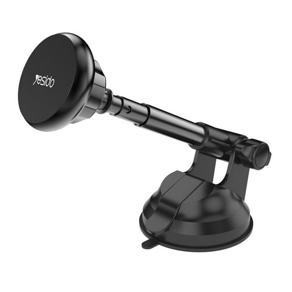 Автоматичен магнитен държач за телефон - Yesido Extendable Arm (C41) - Черен