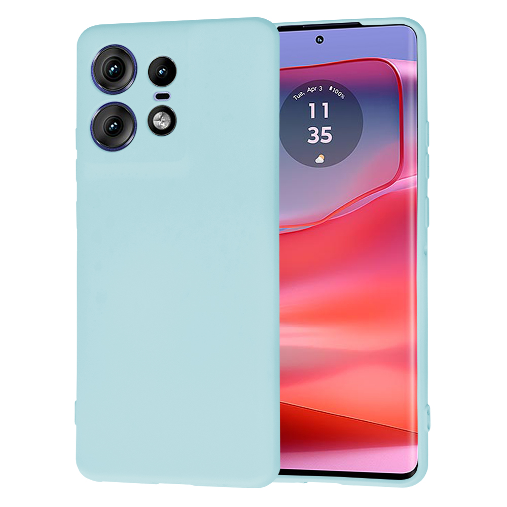 Калъф за Motorola Edge 50 Pro - Techsuit SoftFlex - Sea Син
