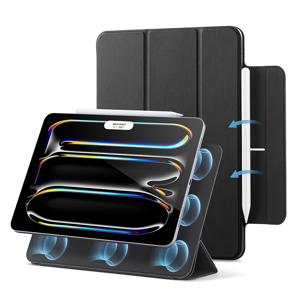 Калъф за iPad Pro 13 (2024) / iPad Pro 13 (2025) - ESR Rebound Magnetic - Черен