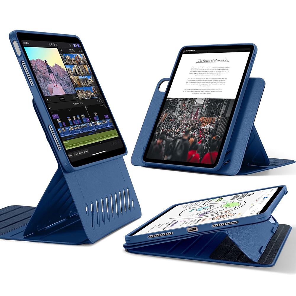 Калъф за iPad Air 4 (2020) / Air 5 (2022) / Air 11 (2024) / Air 11 (2025) / Air 11 (2026) - ESR Shift Magnetic - Син