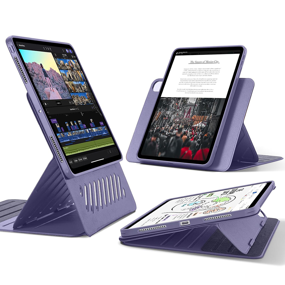 Калъф за iPad Pro 13 (2024) / iPad Pro 13 (2025) - ESR Shift Magnetic - Лилав