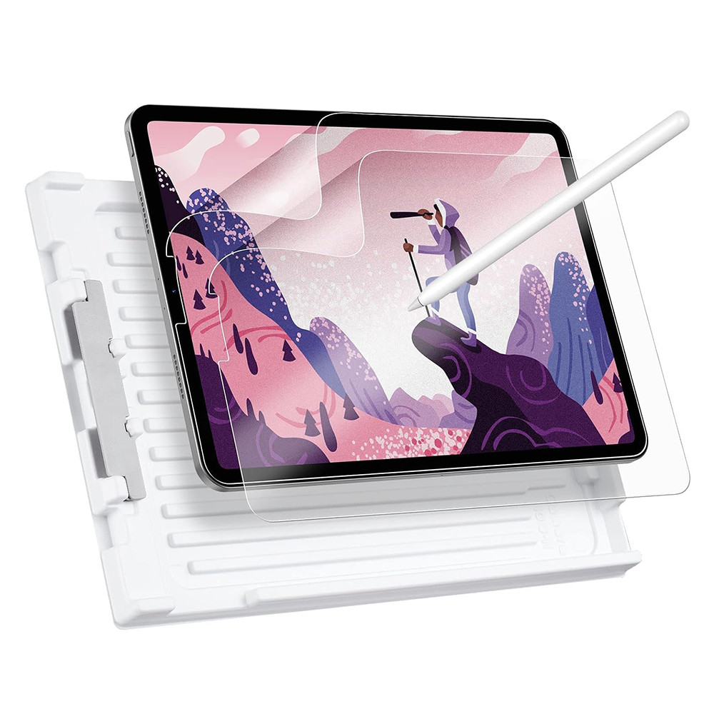 Капак за iPad Pro 12.9 (2018 / 2020 / 2021 / 2022) (комплект 2) - ESR Paper-Feel - Matte Прозрачен