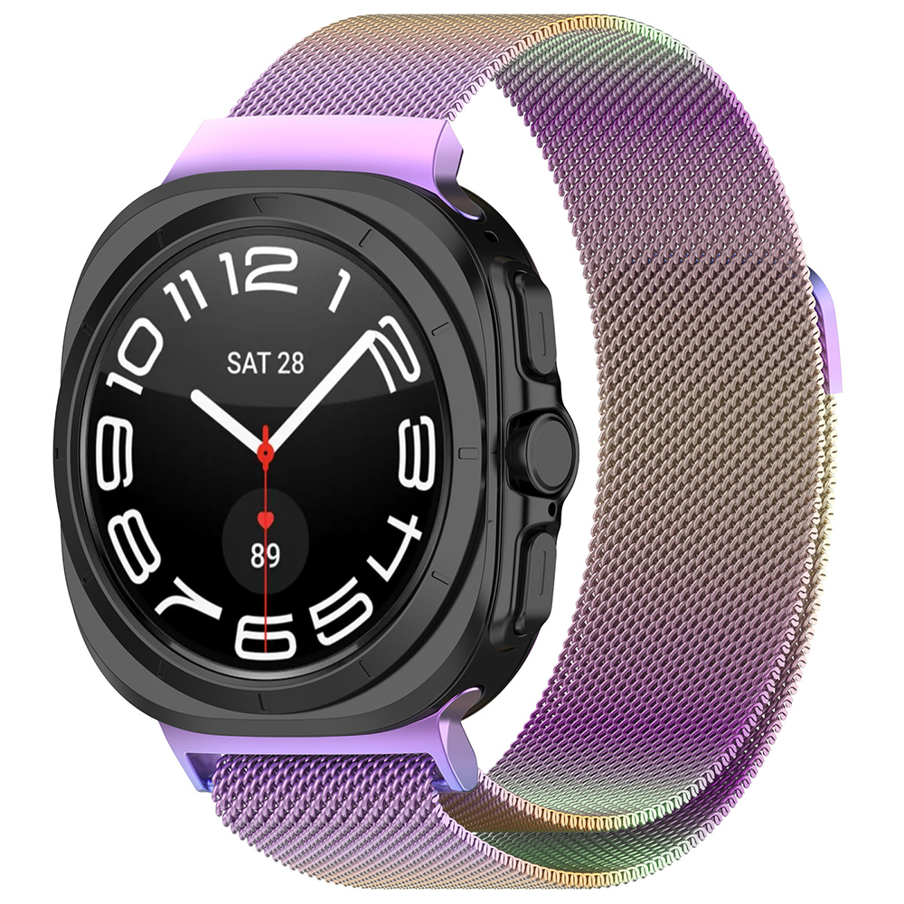 Каишка за Samsung Galaxy Watch Ultra 47mm / Watch Ultra 2 - Techsuit Watchband 35mm (W009) - Лилав
