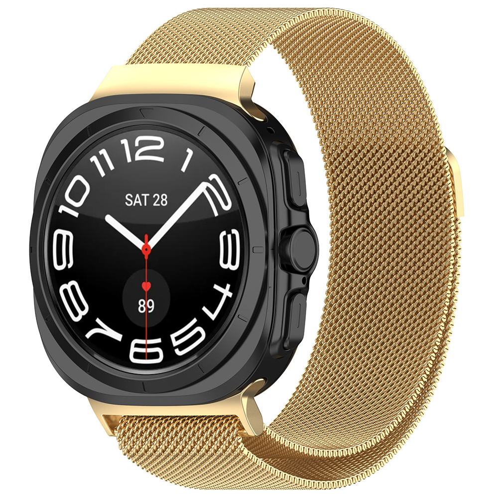 Каишка за Samsung Galaxy Watch Ultra 47mm / Watch Ultra 2 - Techsuit Watchband 35mm (W009) - злато