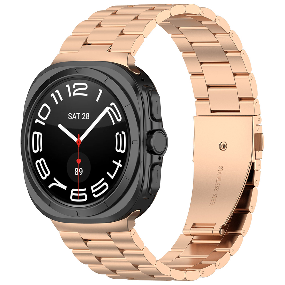 Каишка за Samsung Galaxy Watch Ultra 47mm / Watch Ultra 2 - Techsuit Watchband 35mm (W010) - Розов