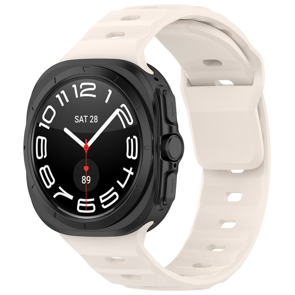 Каишка за Samsung Galaxy Watch Ultra 47mm / Watch Ultra 2 - Techsuit Watchband (W055) - Бежов