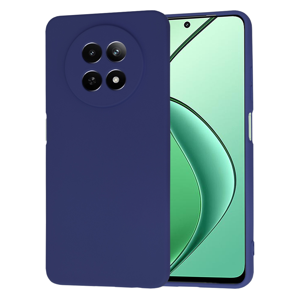 Калъф за Realme 12 / 12x - Techsuit SoftFlex - Тъмносин Син