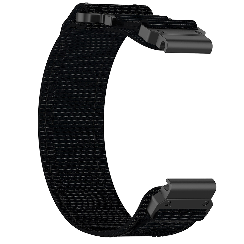 Каишка за Garmin Fenix 3/3 HR/5X/5X Plus/6X/6X Pro/7X/7X Pro Solar - Techsuit Watchband QuickFit (W057) - Черен