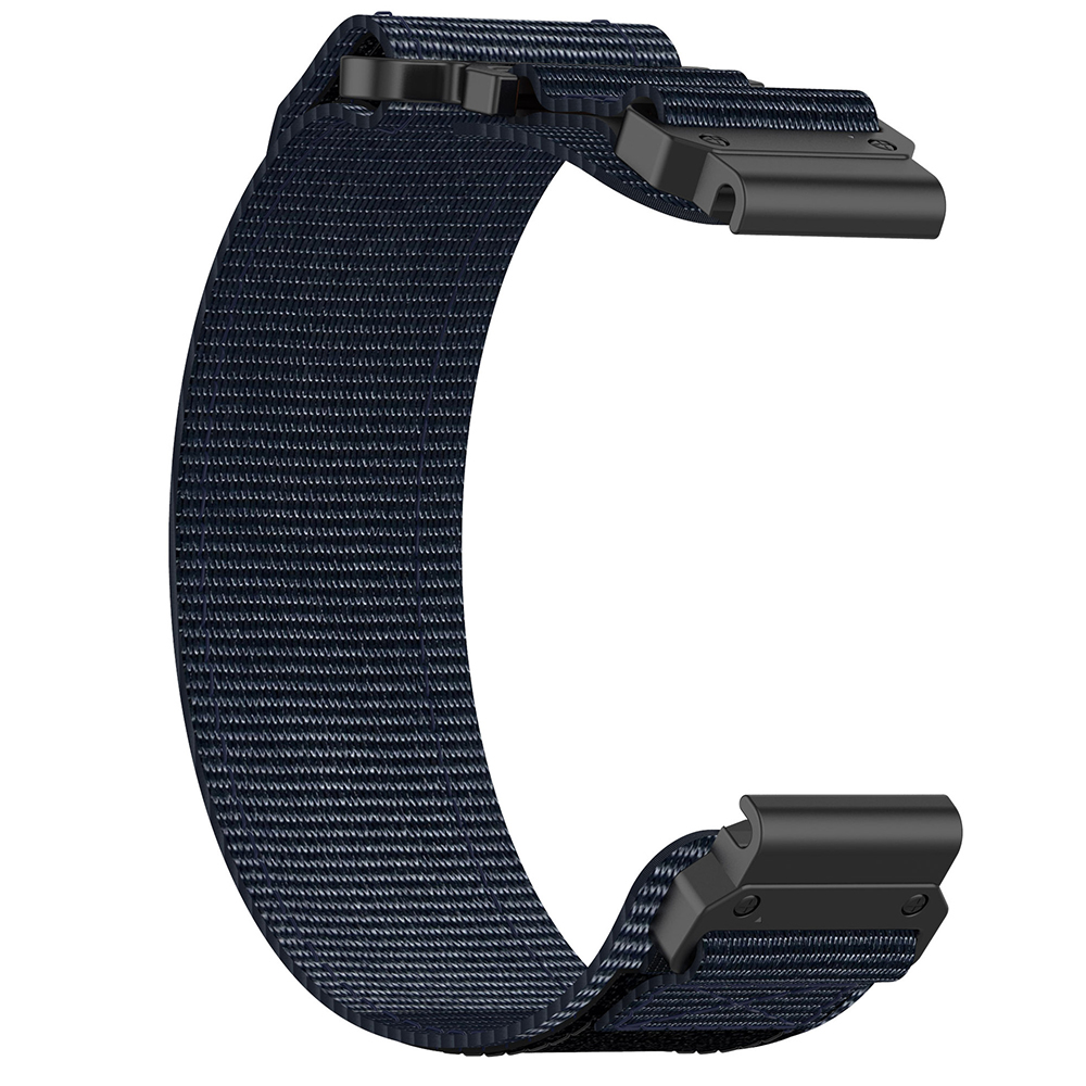 Каишка за Garmin Fenix 3/3 HR/5X/5X Plus/6X/6X Pro/7X/7X Pro Solar - Techsuit Watchband QuickFit (W057) - Тъмносин Син